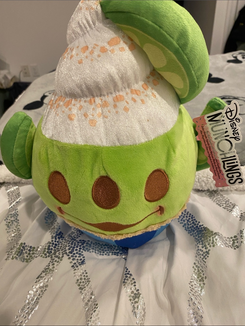 Disney Green and Blue munchlings  Alien Plush